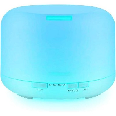 ERZERT Upgraded 500ML Essential Oil Diffuser Humidifiers
