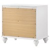 Gulches 3 Drawer Textured Dresser  Wave Textured Panels, P2-Grade MDF, Multi-Functional Design (27.6"W x15.7"D x27.4"H) - 4 of 4