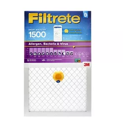 Filtrete 20x20x1 Smart Air Filter Allergen Bacteria and Virus 1500 MPR
