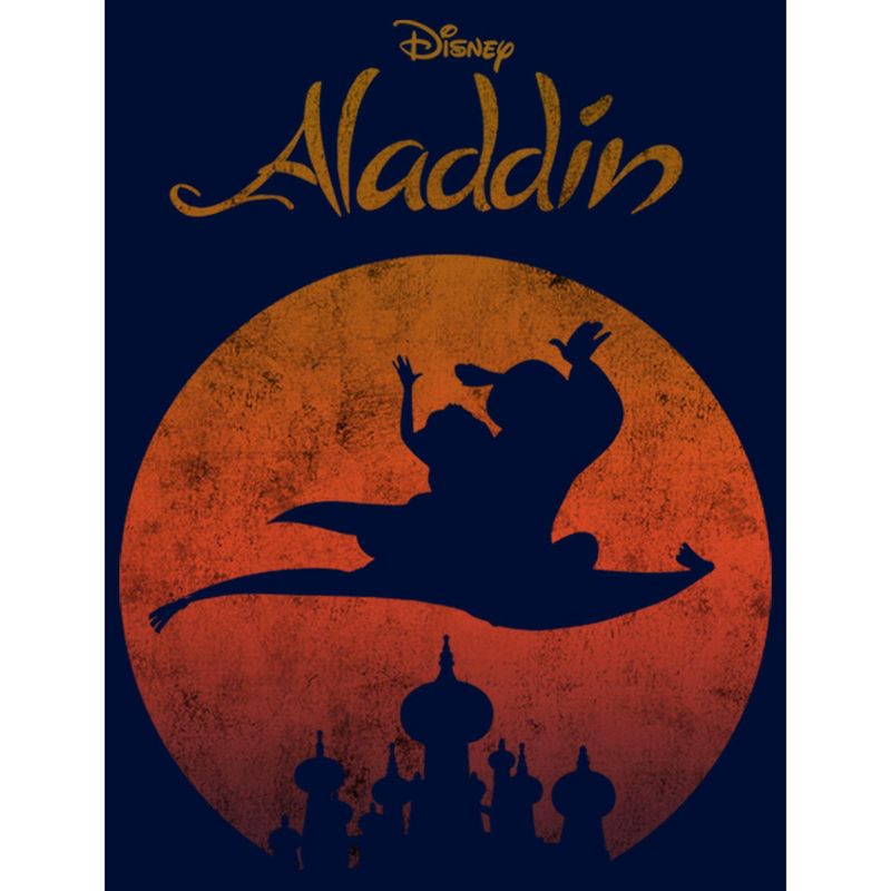 Boy's Aladdin Magic Carpet Ride Wave T-Shirt, 2 of 5