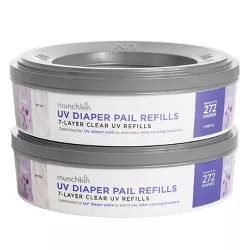 Munchkin UV Diaper Pail Refills - 2pk