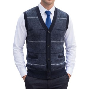 mens dress sweater vest Peter Millar Men's Coolspun Lite Full-Zip | Color: Navy This handsome knitted vest could be just what youve been looking for Port Authority SW286 Sweater Vest