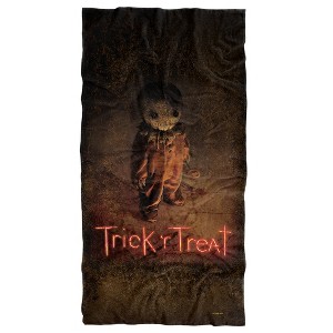 Trick R Treat Poster 30” x 60” Beach Towel - 1 of 4
