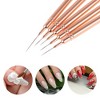 Unique Bargains Fine Nail Art Brushes Kit 1 Set - 3 of 4
