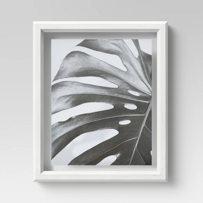 10.4" x 12.4" Matted to 8" x 10" Thin Profile Float Single Image Frame White - Threshold™