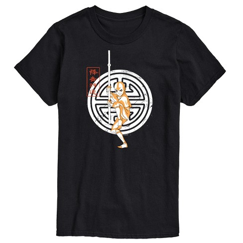 Men's - Avatar: The Last Airbender - Aang Crest Short Sleeve Graphic T-Shirt - image 1 of 4