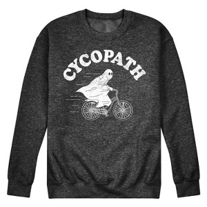 Men's - Instant Message - Ghost Cycling Cycopath Graphic Fleece Sweatshirt - 1 of 4