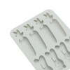 Unique Bargains Candy Moulds 8-Cavity Carrot Bunny Candy Mould Hand Wash 6.22"x5.12"x0.67" 1 Pc - 4 of 4