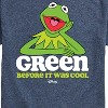 Men's - The Muppets - Kermit Green Before It Was Cool Short Sleeve Graphic T-Shirt - 2 of 4