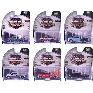 "Dually Drivers" Series 16 Set of 6 Trucks 1/64 Diecast Model Car by Greenlight - 1 of 4