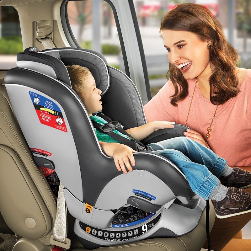 Chicco NextFit Zip Convertible Car Seat - Carbon, 5 of 11