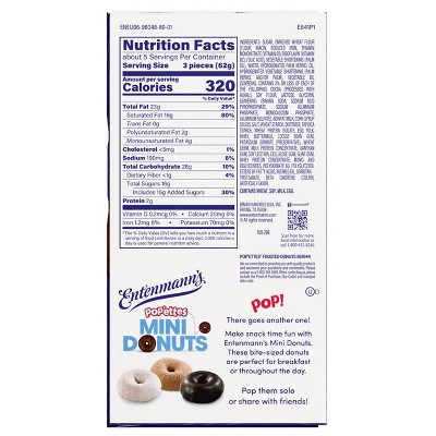 Entenmann's PoP'ettes Rich Frost Donuts - 12oz