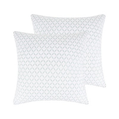 Verity Teal Euro Sham Set - Set of Two - Levtex Home