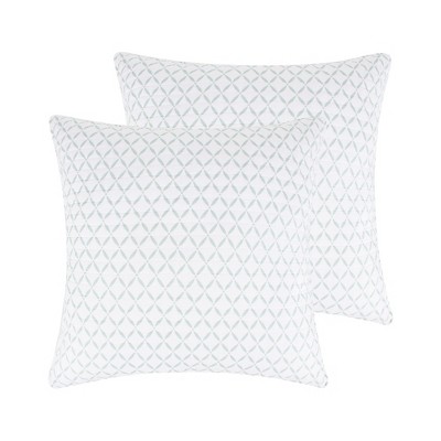 Verity Teal Euro Sham Set - Set Of Two - Levtex Home : Target