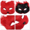 Unique Bargains Long-haired Foxes Party Mask 1 Pc - 3 of 4
