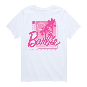 Boys' - Barbie - Barbie Pink Core Short Sleeve Graphic T-Shirt - 1 of 4
