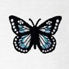 Dalix Butterfly Embroidery Sweatsuit Set Crewneck Jogger Soft Fleece Relaxed Fit Lounge Womens - 2 of 4