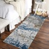 Washable Modern Abstract Large Area Rugs, Indoor Soft Non Slip Floor Carpet for Bedroom Living Room Home Office - 2 of 4