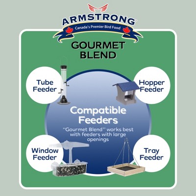 Armstrong Gourmet Blend Wild Bird Seed, 15.4 Pounds