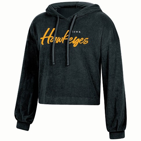 Ncaa Iowa Hawkeyes Women's Terry Hooded Sweatshirt - M : Target