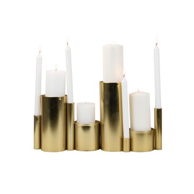 modern pillar candle holders
