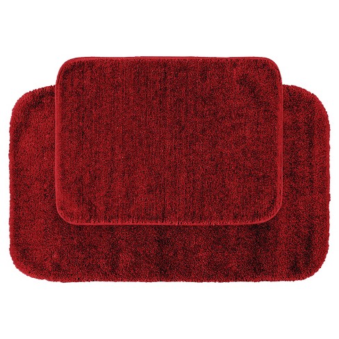 2pc Traditional Washable Nylon Bath Rug Set - Garland Rug® : Target