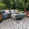 Courtyard CY6616 UV & Stain Resistant Non-Shedding Power Loomed Indoor/Outdoor Rugs - Safavieh - 2 of 4