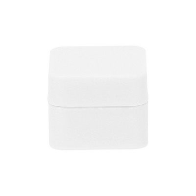 Unique Bargains Portable Square Double Layer Cream Box 1 Pc