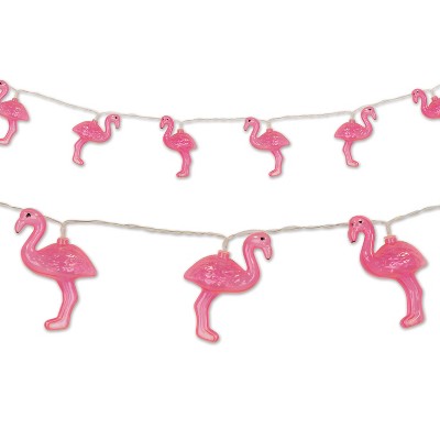 Beistle Flamingo String Lights, 6', (1/Pkg) Multicolored