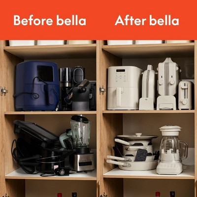 bella Fold and Store Dual Temp Griddle Oatmilk❗MAY HAVE MISSING PIECES/NEEDS CLEANING❗