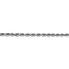 Black Bow Jewelry 4mm, 14k White Gold D/C Quadruple Rope Chain Bracelet - 2 of 4