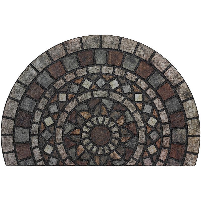 1&#39;11&#34;x2&#39;11&#34; Mosaic Mythos Stone Slice Doorscapes Estate Mat  - Mohawk, 1 of 5