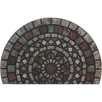 1'11"x2'11" Mosaic Mythos Stone Slice Doorscapes Estate Mat  - Mohawk