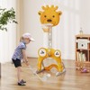 Safstar Toddler Basketball Hoop 4-in-1 Kids Indoor/Outdoor Activity Center Sports Gift - 4 of 4