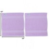 Alpine Swiss 100% Cotton Towel Set 2 Piece Soft and Absorbent 500 GSM Face Towels, Hand Towels, Bath Towels, or Bath Sheets - 2 of 4