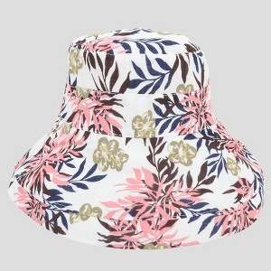Anna-Kaci Women's Reversible Bucket Hat Stylish Floral Printing Sun Protection - 1 of 4