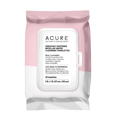 Acure Seriously Soothing Micellar Water Towelettes - 30ct