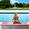 Toyzone World Blush Pink Mandala Pattern Yoga Mat - 3 of 3