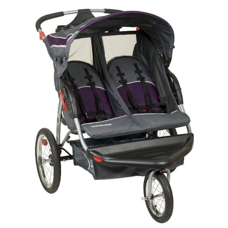 Baby Trend Lightweight Expedition Double Jogger Stroller, Elixer | DJ96715R, 1 of 7