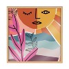 24" x 24" Blake Peace By The Sea by Kate Aurelia Holloway Natural Framed Printed Acrylic - Kate & Laurel All Things Decor - 2 of 4