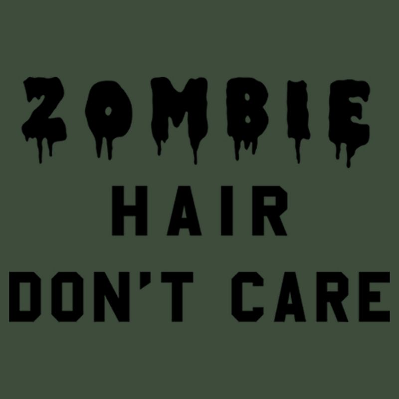 Juniors Womens Lost Gods Halloween Zombie Hair Don't Care Festival Muscle Tee, 2 of 5