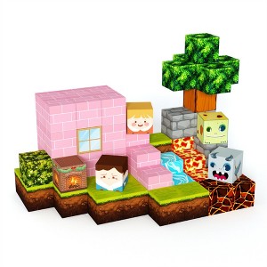 SEVOBAL Building Sets 70Pcs Forest Villa Castle Magnetic Blocks Educational Toy Gift for Kids, Multicolor, 3.94"*3.94"*1.97" - 1 of 4