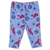 Marvel Avengers Hulk Captain America Spider-Man Baby Bodysuit Pants and Hat 3 Piece Outfit Set Newborn to Infant - 4 of 4