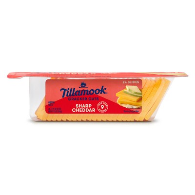 Tillamook Sharp Cheddar Cracker Cut Cheese - 6.5oz/24 slices