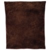 Lavish Home Solid Soft Heavy Thick Plush Mink Blanket 8 pound - Coffee - 3 of 4