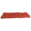 Blazing Needles, 60-inch by 19-inch Tufted Solid Outdoor Spun Polyester Loveseat Cushion - 2 of 3