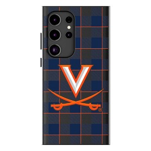 Keyscaper NCAA Plaid MagSafe Compatible Cell Phone Case for Galaxy S24 - 1 of 4