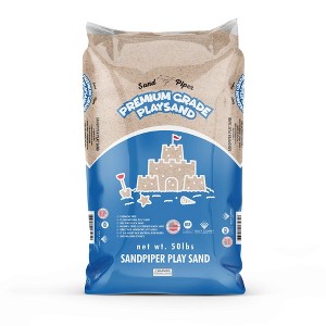 SandPiper Premium Grade Multi-Use Play Sand with Chemical Free Formula for Sandboxes, Pet Areas, Pavers, and Walking Stones - 1 of 4