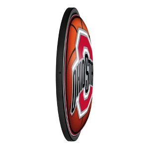 College Slimline Basketball Design Lighted Wall Sign - 1 of 4