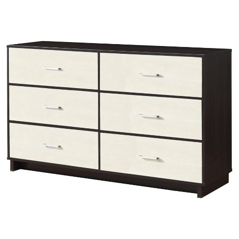 6 Drawer Dresser Espresso / Prepac Fremont Espresso 6 Drawer Dresser In